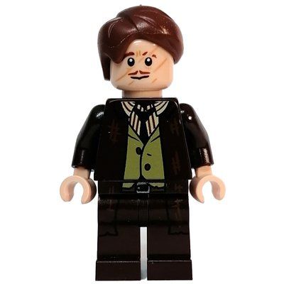 Figurine Remus Lupin, Dark Brown Torn Suit (Printed Legs) du set 76405