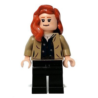 Figurine Ginny Weasley, Adult, Dark Tan Jacket, Black Legs du set 76405