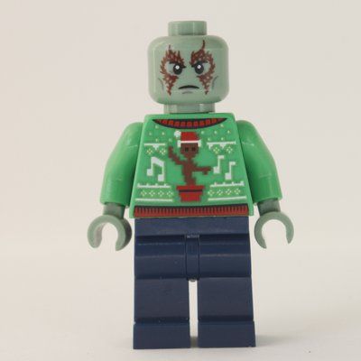 Minifigure Drax, Holiday Sweater from set 76231