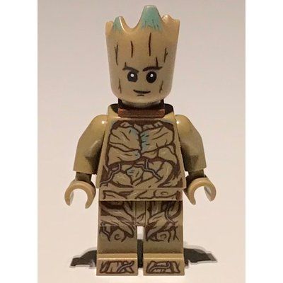 Minifigure Groot with Neck Bracket from set 76231