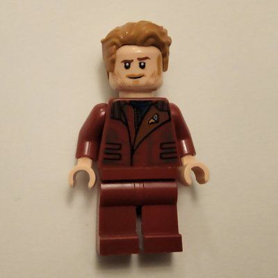 Minifigure Star-Lord (Peter Quill), Dark Red Outfit from set 76231