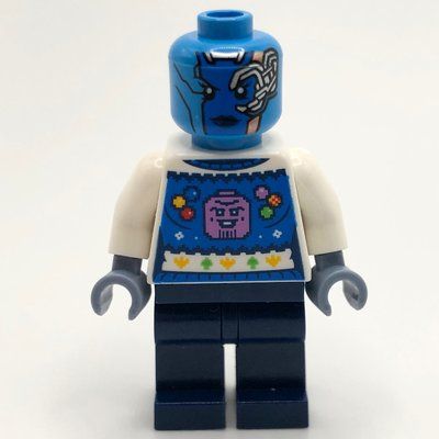 Minifigure Nebula, Holiday Sweater from set 76231