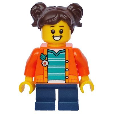 Figurine Madison (Maddy), Orange Jacket du set 60352