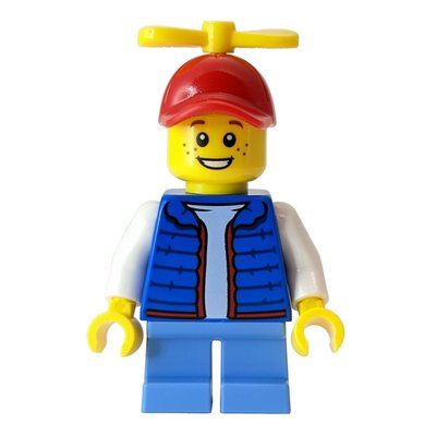 Figurine Billy McCloud - Blue Jacket, Red Cap with Propeller du set 60352