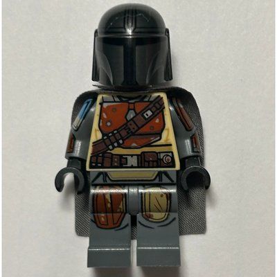 Figurine The Mandalorian / Din Djarin - Head Print, Arm Print du set 75331