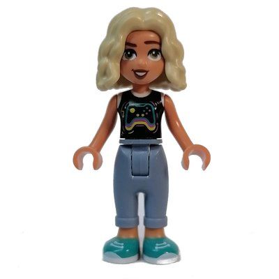 Figurine Nova - Black Top, Sand Blue Pants du set 41755