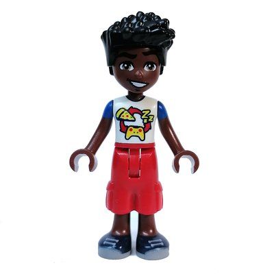 Figurine Zac - White Top, Red Cargo Pants du set 41755
