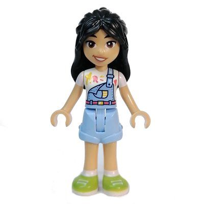 Figurine Liann - White Top, Bright Light Blue Skirt du set 41739