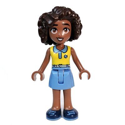 Figurine Aliya - White Top, Medium Blue Skirt du set 41738