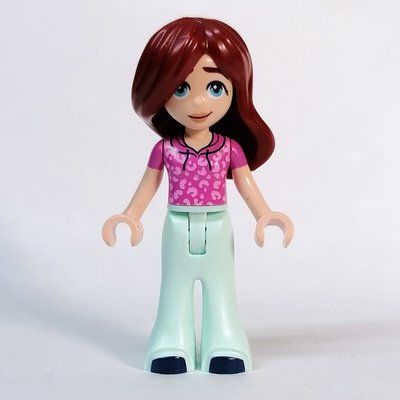 Figurine Paisley - Dark Pink Top, Light Aqua Legs du set 41735