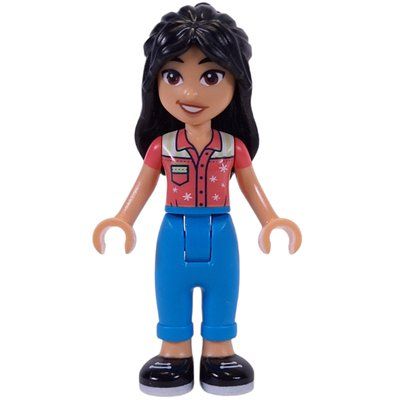 Figurine Liann - Coral Top, Dark Azure Pants du set 41732