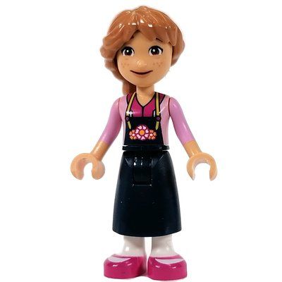 Figurine Fiona - Bright Pink Shirt, Dark Blue Apron du set 41732