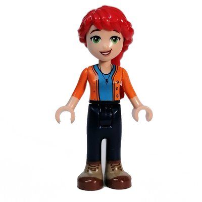 Figurine Mia - Adult, Orange Top, Dark Blue Pants du set 41746
