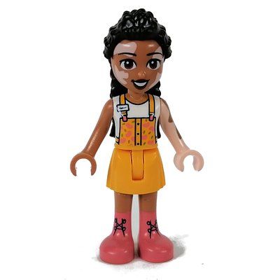 Figurine Jordin - Bright Light Orange Overalls du set 41729