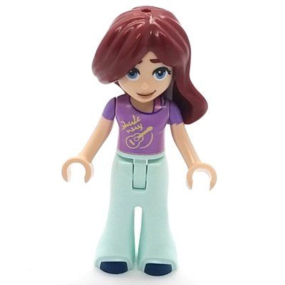 Minifigur Paisley - Lavender Top, Light Aqua Legs aus Set 41724