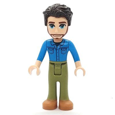 Minifigur Jonathan - Dark Brown Hair aus Set 41724