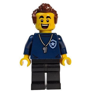 Minifiguur Police Jockey uit set 60372