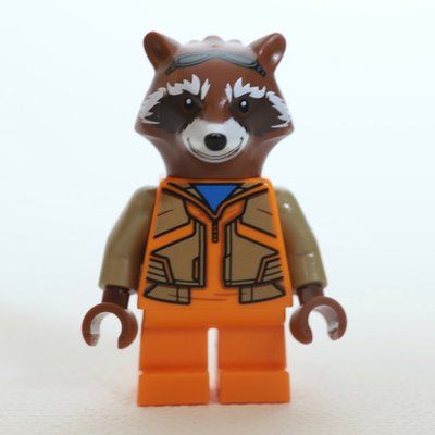Figurine Rocket Raccoon, Tan Jacket du set 76243
