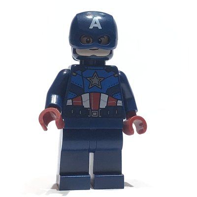 Figurine Captain America with Dark Blue Suit, Helmet du set 76269