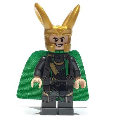 Figurine Loki, Pearl Titanium Outfit du set 76269