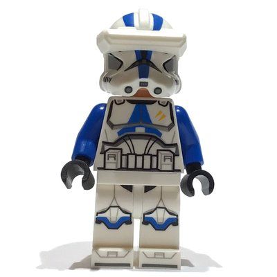 Figurine Clone Specialist, 501st Legion, Blue Arms, White Visor du set 75345