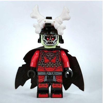 Minifigure Bone King - Cape, Crossed Bones del set 71786