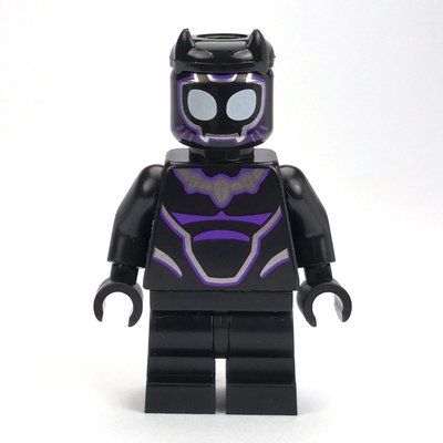 Minifigure Black Panther, Medium Legs del set 10791