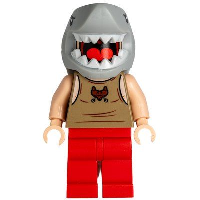 Figurine Viktor Krum, Shark Head, Red Legs du set 76420