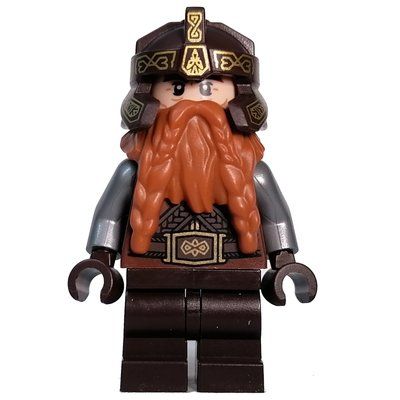 Figurine Gimli - Dark Brown Helmet du set 10316