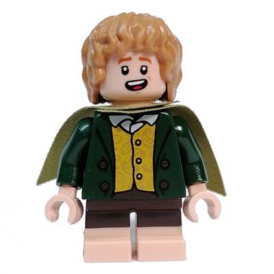 Figurine Meriadoc Brandybuck (Merry) - Light Nougat Feet du set 10316
