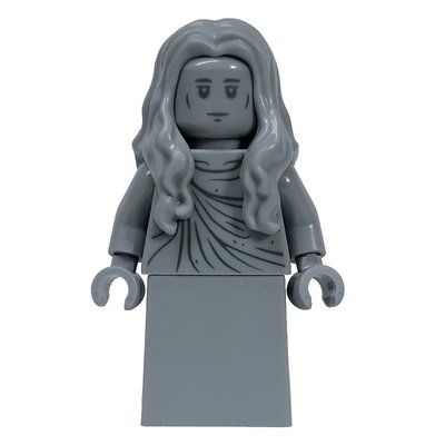 Figurine Statue - Dress/Robe, Wavy Hair du set 10316