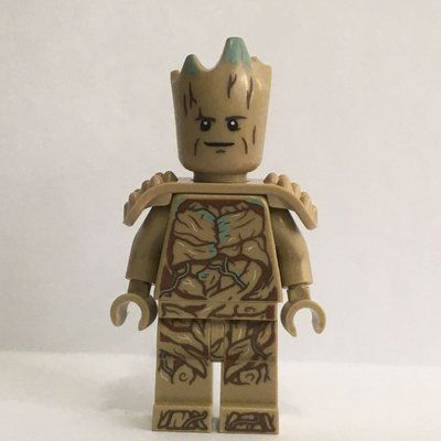 Minifigure Groot, Teen with Shoulder Pads del set 76253