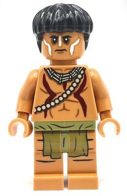 Minifigurka Hovitos Warrior z zestawu 77015