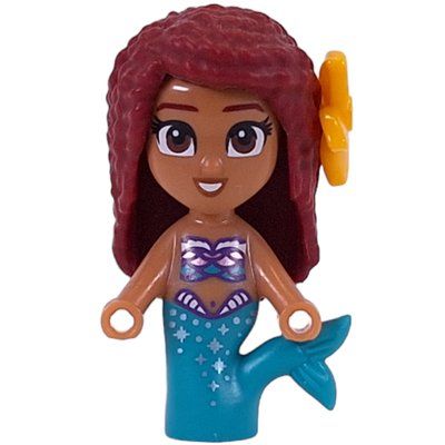 Minifigurka Arial, Medium Nougat Skin, Dark Red Hair - Microdoll z zestawu 43213