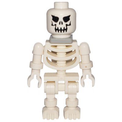 Figurine Skeleton, Evil Face, Ball Joint Arms, Neck Bracket du set 4766