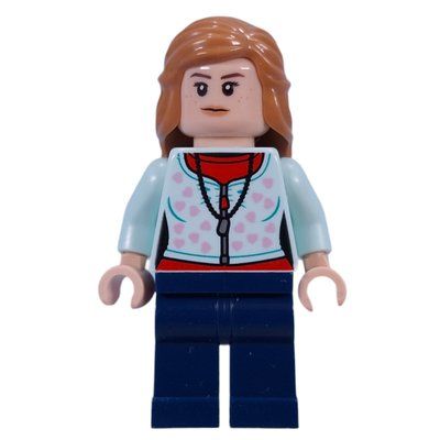 Minifigure Lavender Brown, Light Aqua Sweater del set 76422