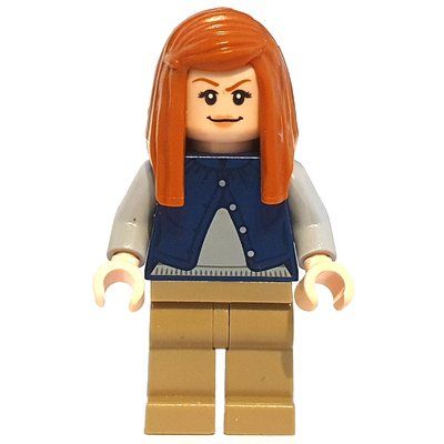 Minifigure Ginny Weasley, Dark Blue Jacket del set 76422