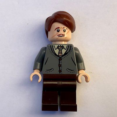 Figurine Remus Lupin, Dark Bluish Gray Jacket Buttoned du set 76414