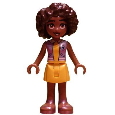 Figurine Aliya - Lavender Top, Yellow Skirt du set 41749