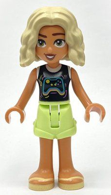 Figurine Nova - Black Top, Bright Light Yellow Shorts du set 41737