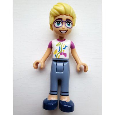 Figurine Olly - White Top, Sand Blue Legs du set 41748