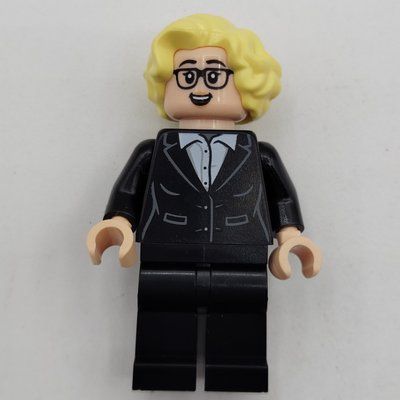 Minifigur Soccer Manager, Black Suit aus Set 40634