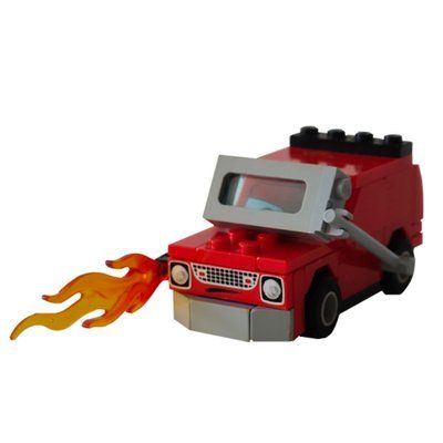 Figurine Grem, Red, Visor du set 30121
