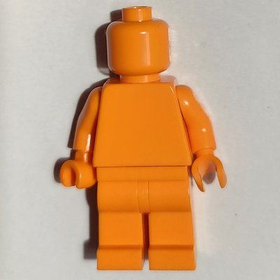 Figurine Monochrome Figure - Orange du set 2000480