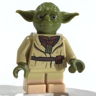 Figurine Yoda, Light Nougat Feet du set 6471930