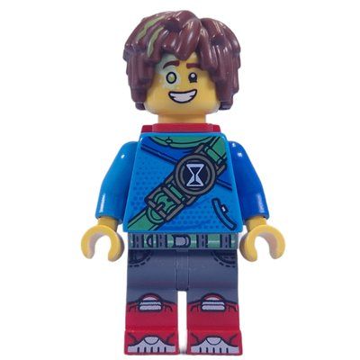 Minifigura Mateo, Red Backpack del set 71456