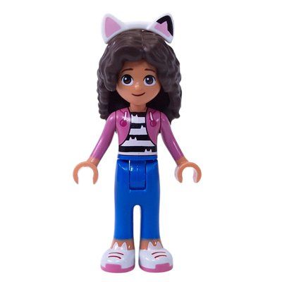 Figurine Gabby, Dark Pink Jacket, 3886 Hair du set 10788