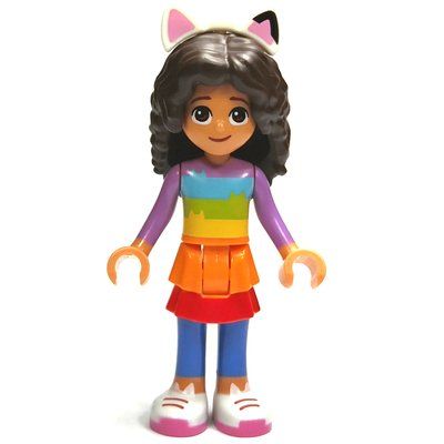 Figurine Gabby, Rainbow Outift du set 10787