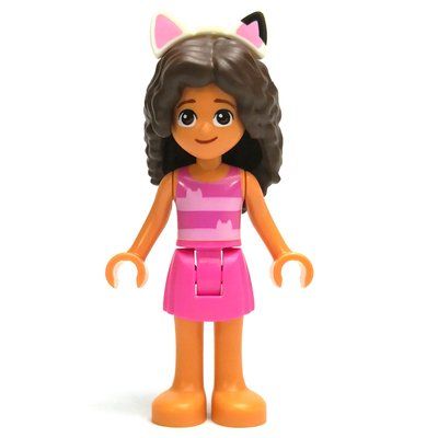 Minifigure Gabby, Dark Pink Swimsuit del set 10786