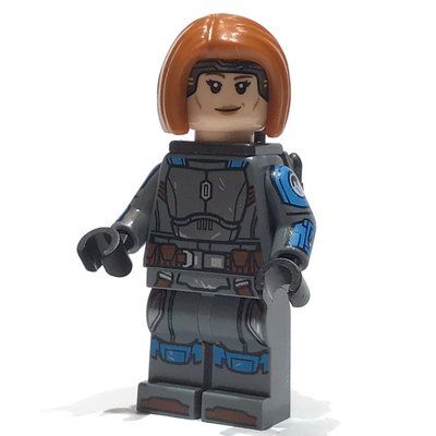 Minifigurka Bo-Katan Kryze, Hair z zestawu 75361